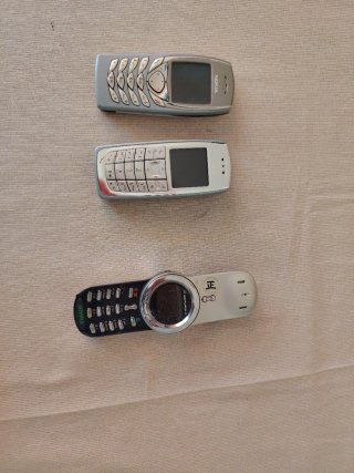 Telefoni Vintage Nokia (Argento)