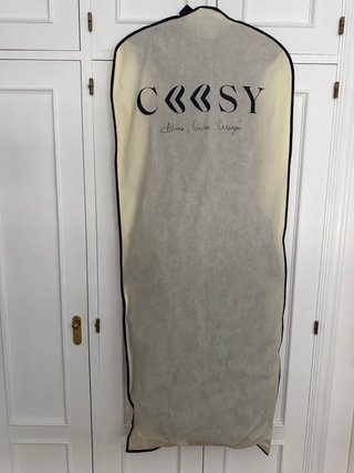 Vestido COOSY Selene granate XL NUEVO con etiqueta