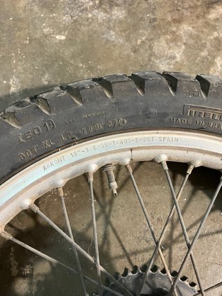 Ruedas Rieju RR / Derbi Senda