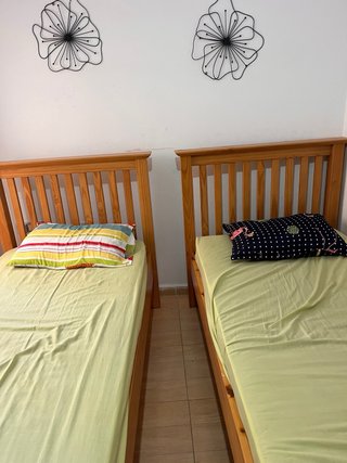 2 Somier + cabezeras