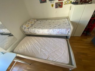 Cama nido infantil con mesa