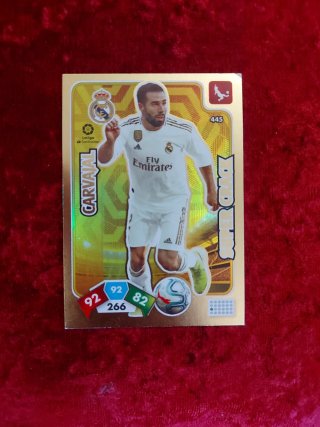 Carvajal normal y Súper Crack Adrenalyn 19-20