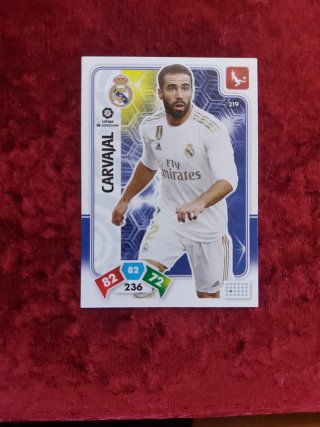 Carvajal normal y Súper Crack Adrenalyn 19-20