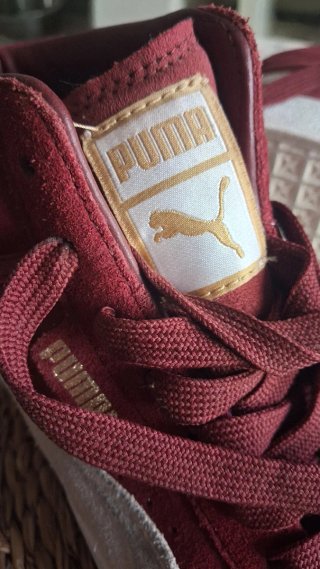 Puma Mild S Vintage Leather Zapatillas Rojas