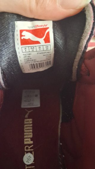 Puma Mild S Vintage Leather Zapatillas Rojas