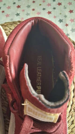 Puma Mild S Vintage Leather Zapatillas Rojas