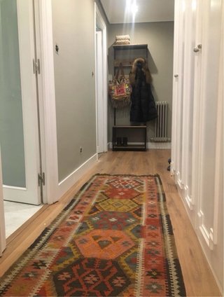 Alfombra Kilim Zara Home Pasillo Multicolor