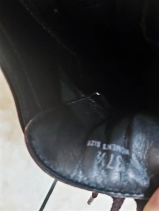 Scarpe donna vera pelle marroni