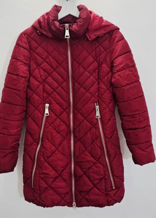Chaqueta acolchada roja