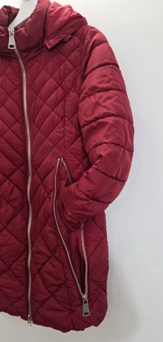 Chaqueta acolchada roja