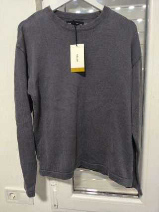 Jersey fino gris Lefties talla S