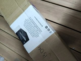 Barra Cortina Amazon Basics Extensible Negra
