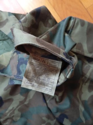 Pantalón militar mimetizado 2L.