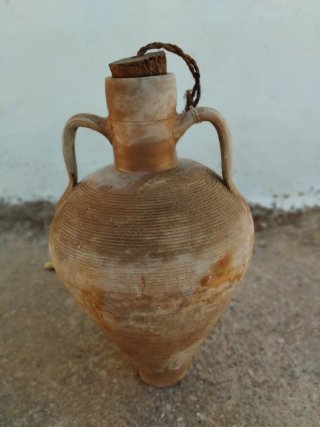 Cántaro Aceitero de Barro