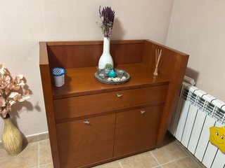 Muebles de salón modular madera de cerezo banak