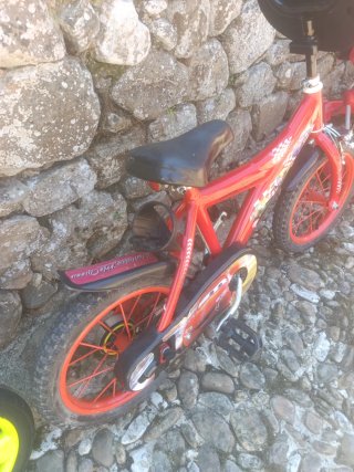 Bicicleta per bambini Rayo McQueen 14 pollici