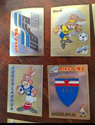 Figurine Calciatori Panini Euro 1992