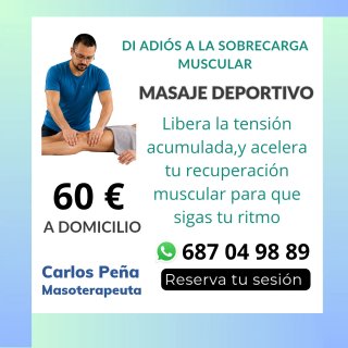 Masaje Deportivo a Domicilio en Madrid
