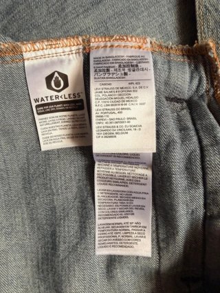 Cazadora Vaquera Levi's Hombre Talla L