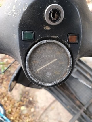 Vespa 200 Negra