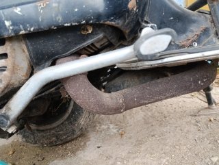 Vespa 200 Negra