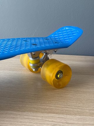 Mini skate azul