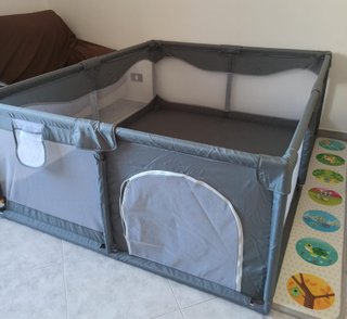 Box Bambini Grande 150x180 Grigio