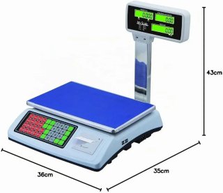 Balanza digital para frutería