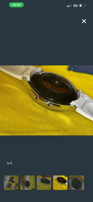 Samsung Galaxy Watch 4 Classic Plata/Blanco