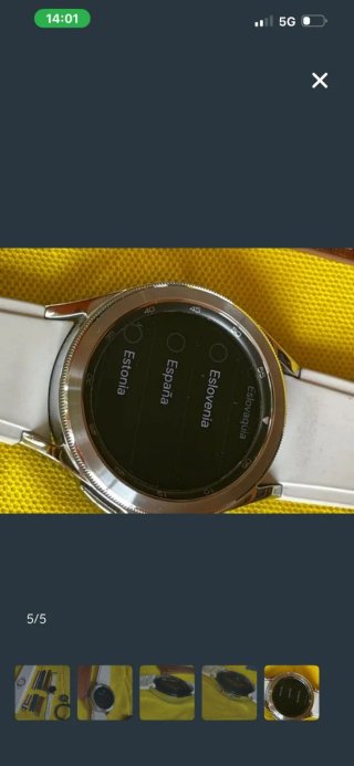 Samsung Galaxy Watch 4 Classic Plata/Blanco