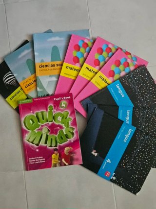 Pack de libros 4° Primaria. SM-SAVIA. ClM