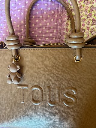 Bolso Tous bandolera marrón Medidas 25x22x5cms