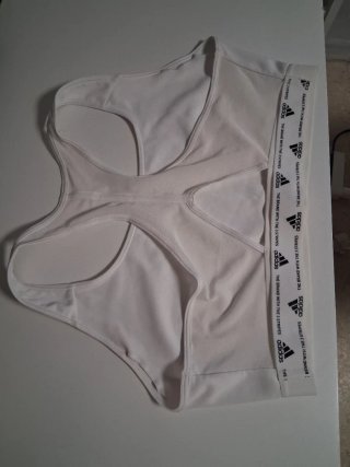 Top deportivo Adidas blanco XL