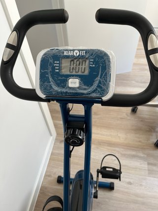 Bici estática Klarfit Azura M3 Pro con respaldo