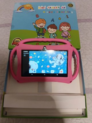 Tablet per Bambini Rosa e Nero