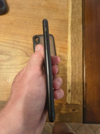 Apple iPhone Xr 256GB Nero cover grado militare