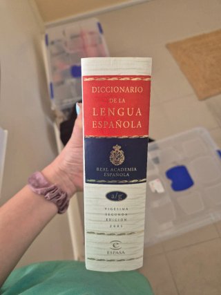 Diccionario real academia española año 2001
