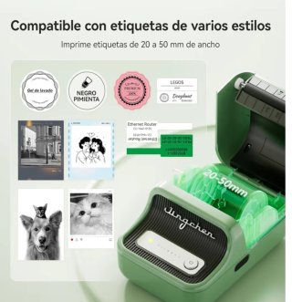 NIIMBOT B21 Pro Impresora-Etiquetadora Verde