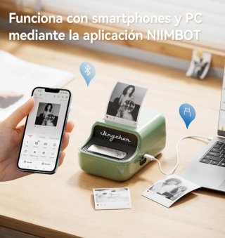 NIIMBOT B21 Pro Impresora-Etiquetadora Verde