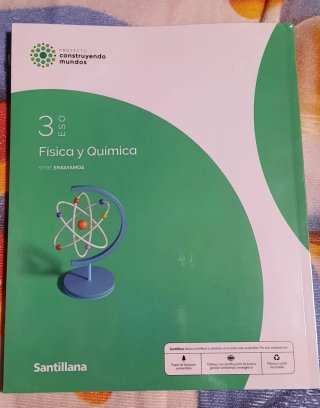 Libros de Física y Química – 3.º ESO | Santillana