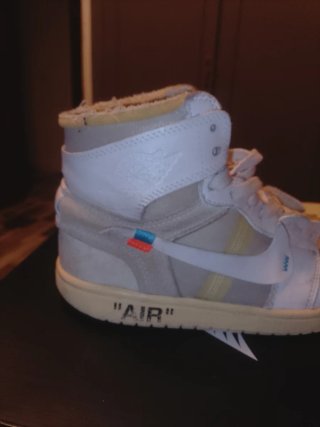 Jordan 1 Off-White para restaurar