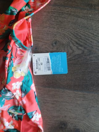 Bañador estampado floral con volantes