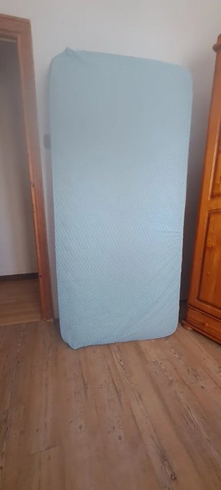 Colchón de tela con diseño de rombos