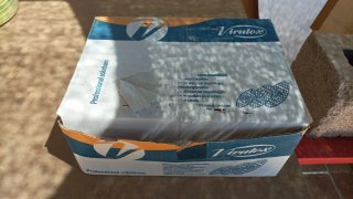 Caja de pastillas de madera Virutex