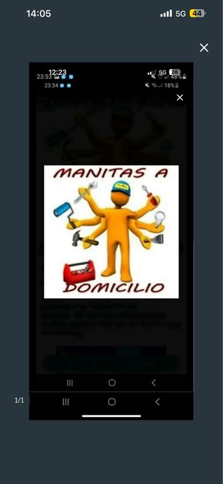 Manitas a domicilio.