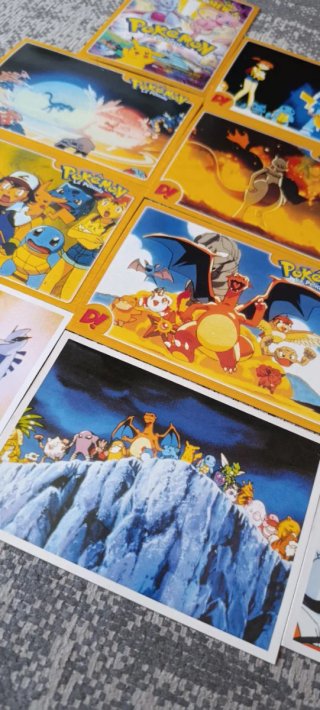 Lotto 12 Cartoline Pokémon - Rivista Dibus