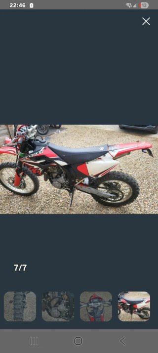 Gas Gas 450cc 4T Matriculada Roja