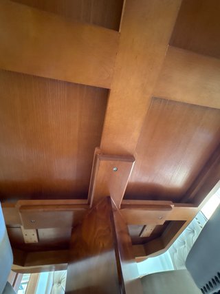Mesa extensible madera y cristal 270x100