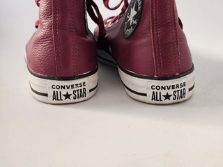 Converse All Star Piel Cereza Talla 37.5