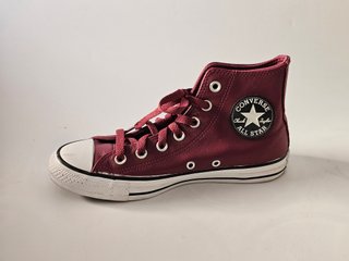 Converse All Star Piel Cereza Talla 37.5